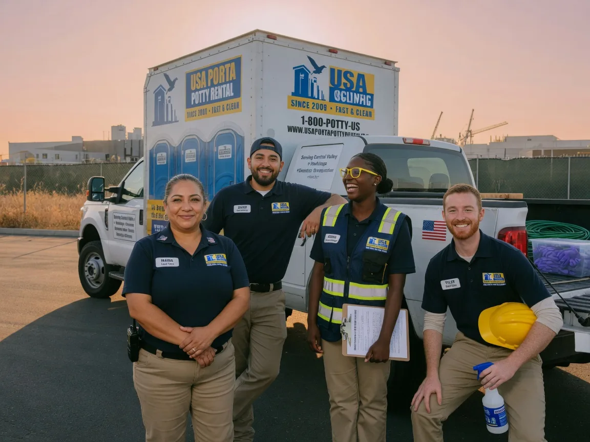 Portable Toilet Rental company in La Harpe, IL