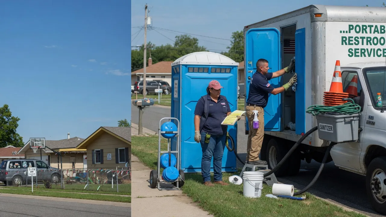 Portable Toilet Rental in La Harpe, IL near me
